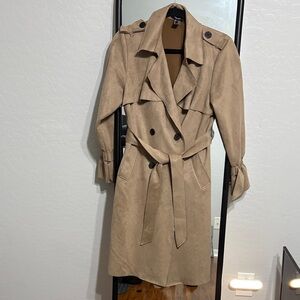 Forever 21 Classic Brown Trench Coat
